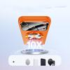 Large Window For Magsafe Phone Case for iPhone 17 Air 16 Plus 14 15 13 12 11 17 Pro Max Magnetic Stand Holder Armor Cover
