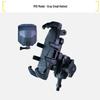 Shockproof Motorcycle Phone Holder with Anti-theft and Charging Features