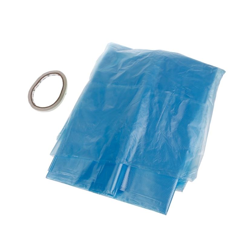 

Portable Air Conditioner Exhaust Hose, Flexible Blowing Bag Ventilation PE Hose for Efficient and Increase Airflows 1 синий