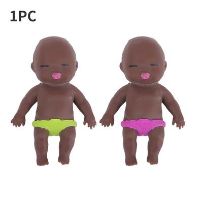 Mini Palm Child Doll Squeeze Toy, Slow Rebound Decompression Prop, Cute Simulation Baby Stress Relief