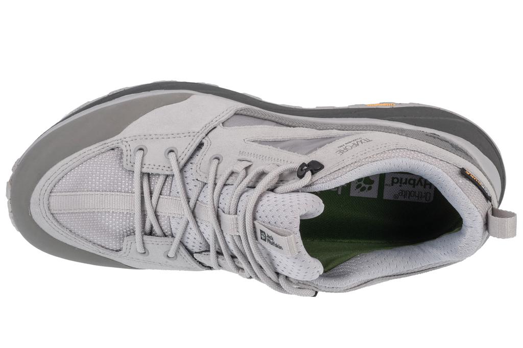 Jack Wolfskin Terraquest Texapore Low M, Pánské šedé trekové boty