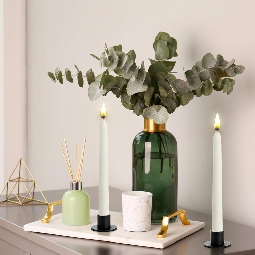 Eisen Kerzenständer Runder Kerzenständer Metallkerzenhalter Jubiläumsgeschenk