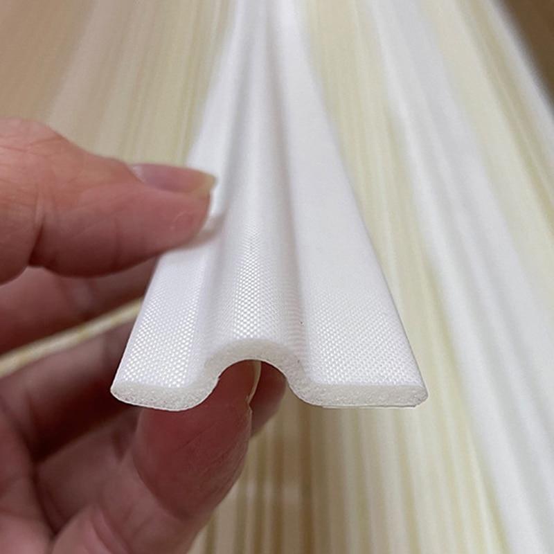 

Уплотнительная лента для раздвижных окон, ветрозащитная, звукоизоляционная, самоклеящаяся уплотнительная лента, блокирующая тепло и ветер, для дверей и оконных швов 2m