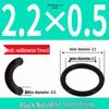 Durable Nitrile Rubber O-Ring, Wire Diameters 0.4-0.8mm, Waterproof & Wear-resistant Sealing Ring