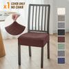1/4pcs Nordic Dining Chair Seat Covers Anti-dirty Stretch Chair Cushion Covers Non-Slip Seat Slipcover for Hotel Restraurant