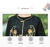 Ethnic Style Embroidered Women's Jacket Cardigan Top