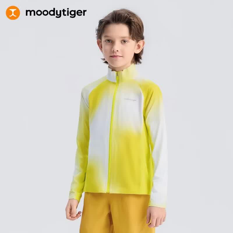 Moodytiger Boys Printed Cooling Sun Protection Jacket 140