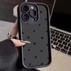 Phone Case For iPhone 16 15 13 14 12 11 Pro Max 7 8 15 16 Plus XR X XS Max SE2022 Love Heart Print Matte Soft Shockproof Cover