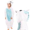Children's Pyjamas Kigurumi Onesie Unicorn Blue 105-115 Cm