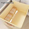 1pc New Washable Folding Storage BoxStorage Basket Laundry Basket Foldable Bins Toys Organizer With Lid