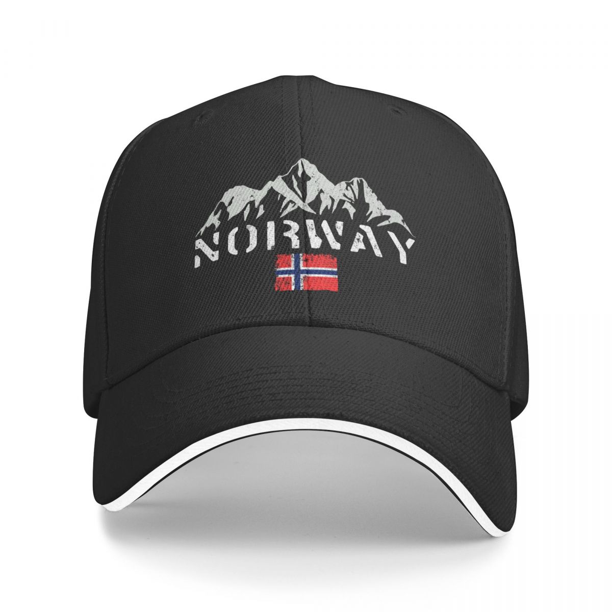 

Norway Fjord Mountain Vintage Baseball Caps Peaked Men Women Hats One Size