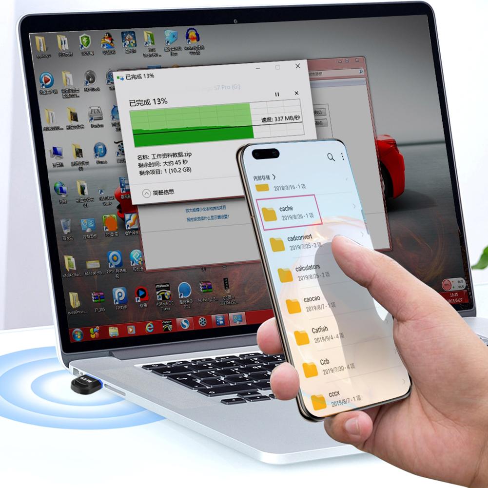 

Bluetooth Adapter for PC USB Bluetooth 5.4 5.3 Dongle Bluetooth Receiver for Speaker Wireless Mouse Keyboard Audio Transmitter