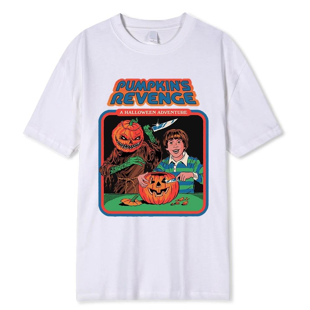 Horror Comic Series Don'T Talk To Strangers Safety Education Men T Shirts Fashion Cotton Shirt Loose T-Shirt