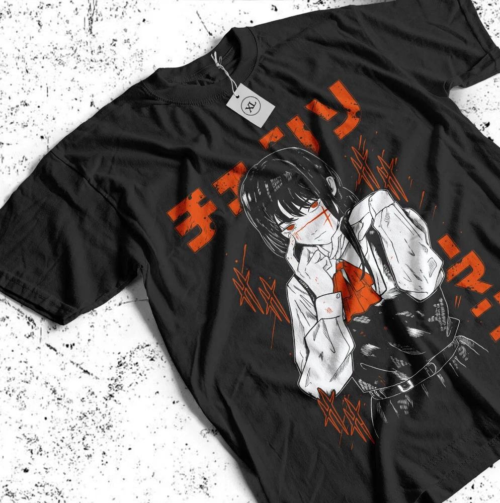 Anime Makima Chainsaw Unisex Tshirt Unisexga Shirts Unisex Unisex Unisex 3 S
