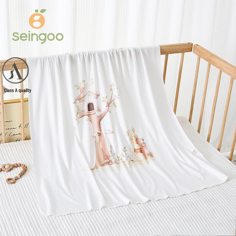 A-grade Bamboo Cotton Baby Swaddle Blanket – Newborn & Toddler Nap Blanket