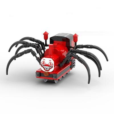 Children's Building Blocks, Red Train, Charles Train, Small Particle Toy