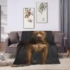 Cane Corso Flannel Blankets Warm Soft Throw Blanket for Couch Chair Travel Fashion Bedspread Sofa Bed Cover
