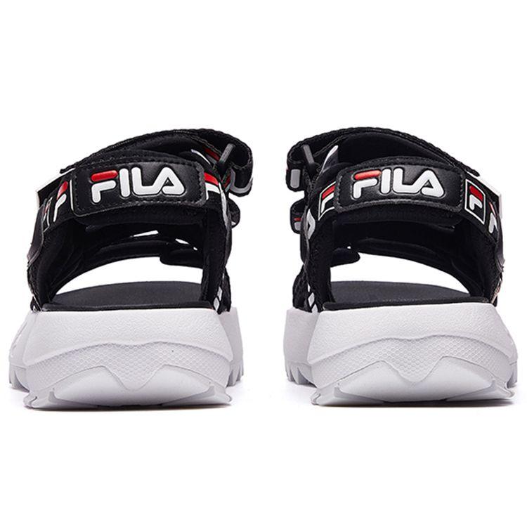 Fila Morden Chic-FMC Lässige Strand-Sportsandalen Damen Sandalen Schwarz Weiß F12W123802GBW