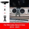 Držák na telefon do auta Pro Mercedes-Benz Třídy E V212 V213 W212 2010-2023 Nastavitelný otočný držák na telefon Základna Interiérové doplňky