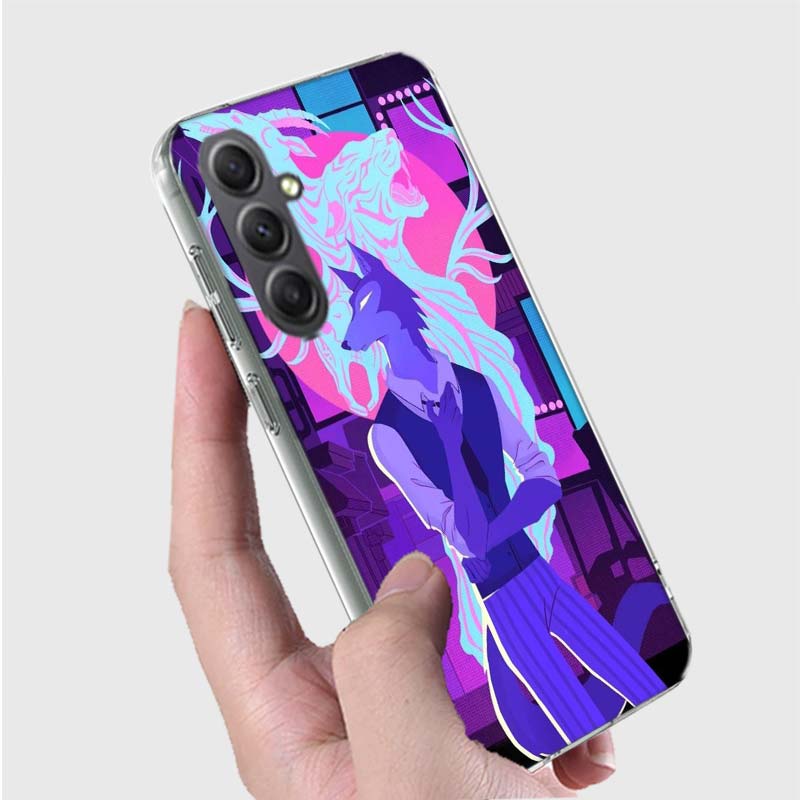 Beastars Legosi Phone Case For Samsung A17 A56 A55 A35 A36 A26 A25 A15 A16 Galaxy Note 20 10 9 8 A70 A50 A40 A30 A20E A71 A51 A4
