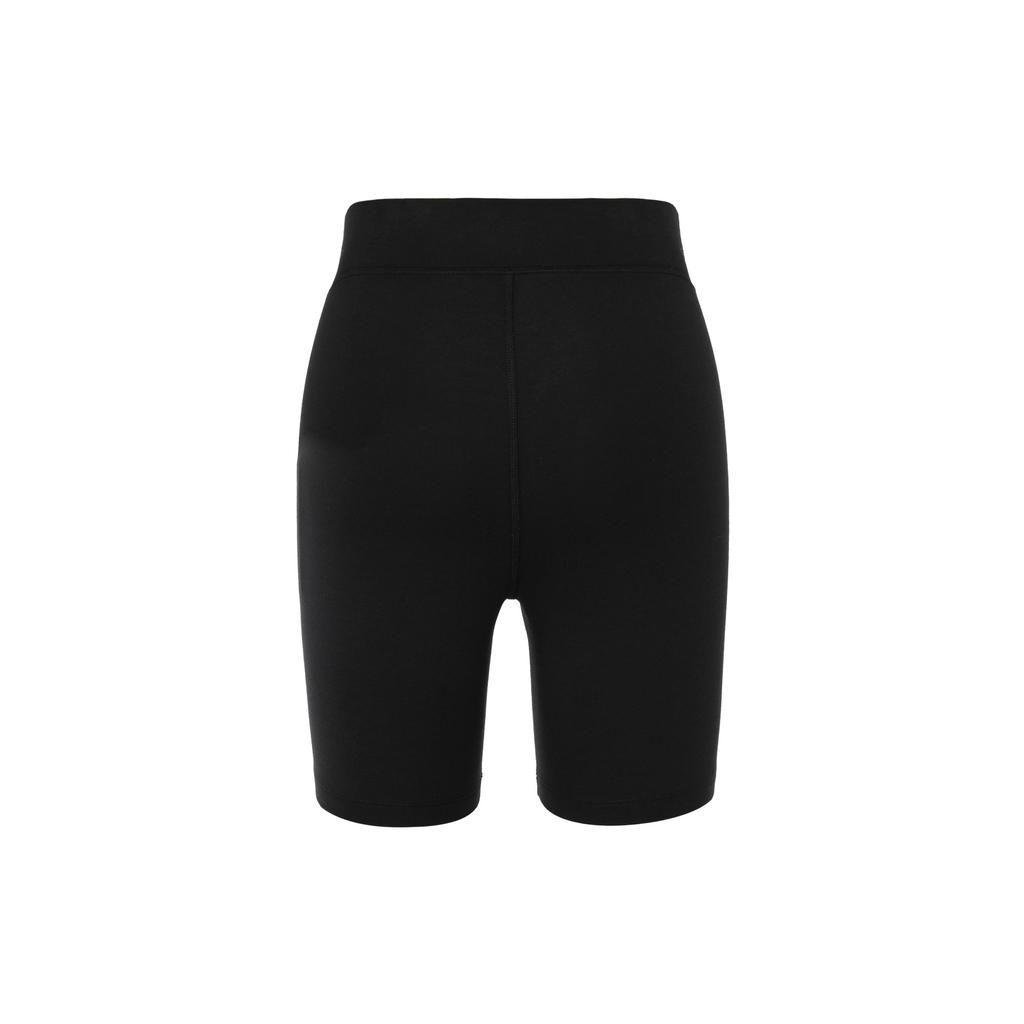 Nike Logo Print Solid Color Breathable Mid-Rise Compression Shorts Women Bottoms Black DV7798-010