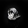 Anime Soul Eater Death The Kid Cosplay Rings Unisex Adjustable Ring Prop Accessories Jewelry