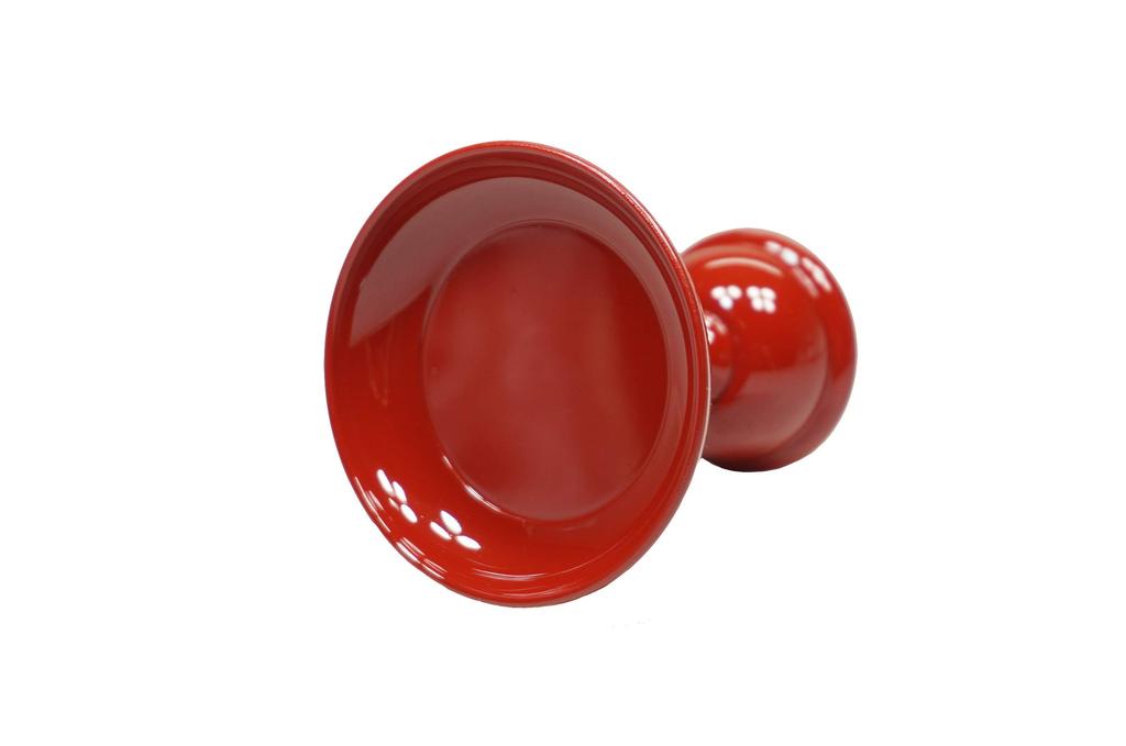 Chukyo-style Takatsuki, 1 pair, 3.0 inches, vermilion, 5605300800012