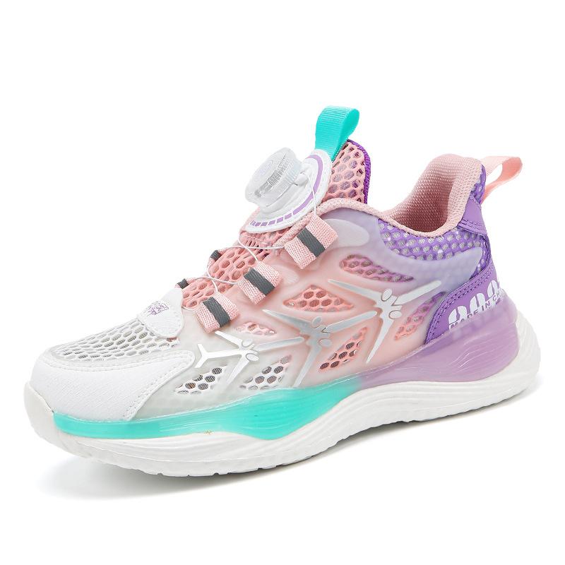 Running Luminous Mesh Tide Shoes Sneakers Girls Shoes New Boys Spring Summer 2025 Children's Breathable Casual Shoes