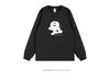INS Trendy Autumn/Winter Cartoon Print Long Sleeve Couple T-Shirt, Korean Student Style Versatile Base Shirt.