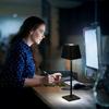 Neoglint LED Table Lamp Modern LED Desk Lamp with Touch Control Dimmable Night Light with 3 Color Temperatures for Living Room