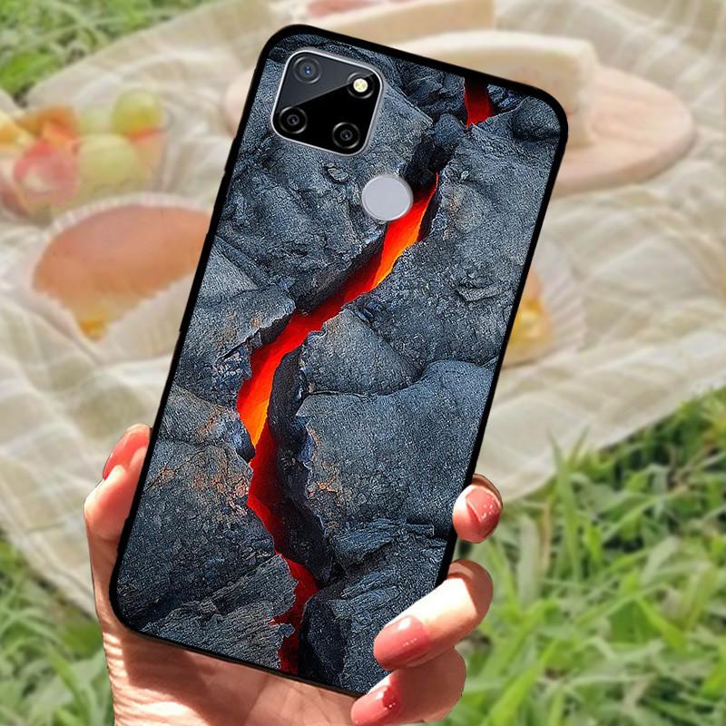 For OPPO Realme C21Y Case Marble Fashion Soft Silicon Cover for Realme C21 C25 C25s Phone Cases Protective Realmi C 21 Y Capa