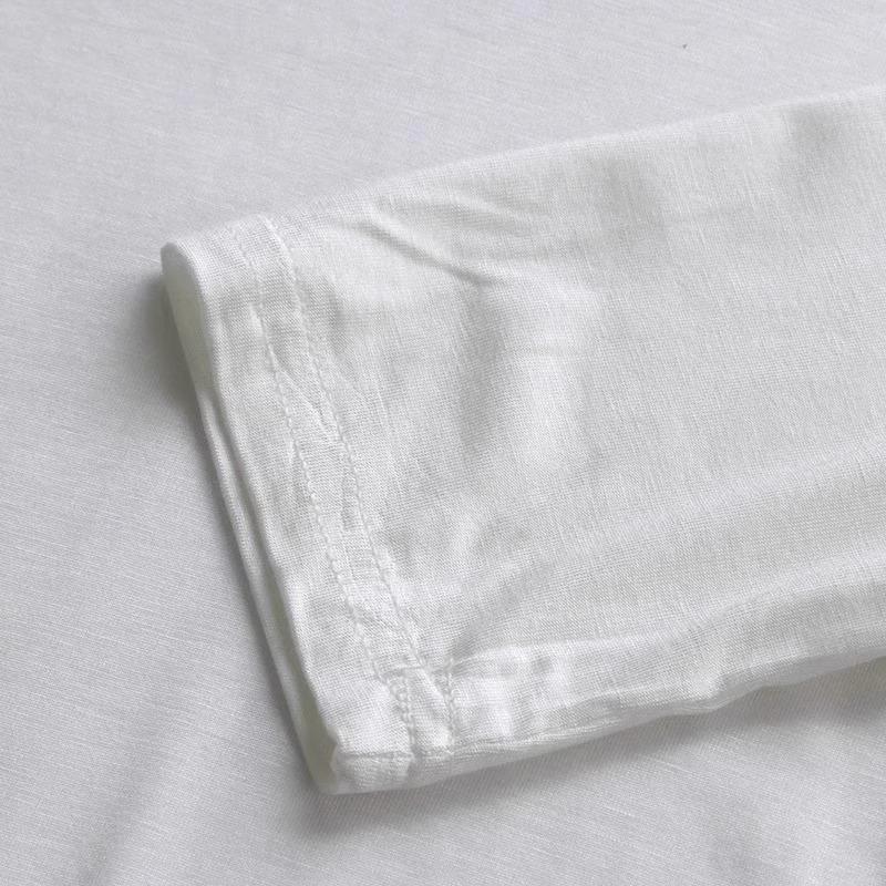 Plus Size Modal Ice Silk Short-Sleeve T-Shirt for Women - Summer Loose Fit with Mid-Length and Hip-Covering Design