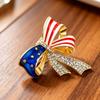 Dripping Oil Machi Bow High-end Brooch