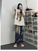 Unisex European & American Retro Print Plus Size Hip Hop T-shirt