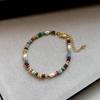 Natural Beads Stone Jewelry Elegant Female Jewelry New Freshwater Pearl Necklace Bracelet  Women