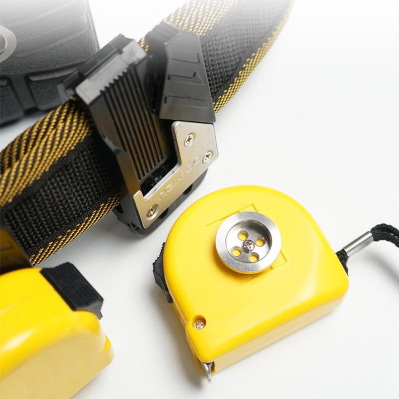 Quick Release Tape Measure Storage Buckle Hammer Wrench Electric Tool Belt Organizer Hook Universal Hook Belt Holder Clip Tools