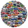 10/30/50/100pcs Retrofit Racing Car Cartoon Stickers Waterproof Graffiti Luggage Guitar Laptop Cool  Sticker Vintage Decals