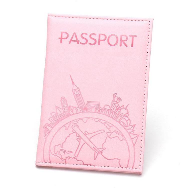 Leren Paspoorthouder Slimme Reis ID Portemonnee Dunne Paspoorthouder Leren Cover Reisaccessoires