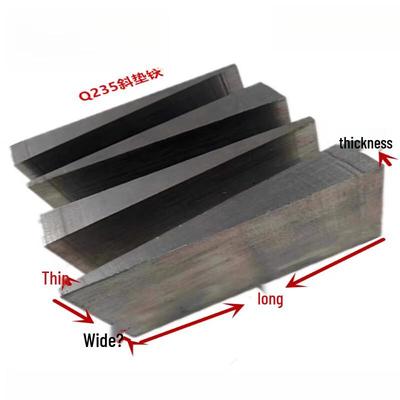 Adjustable Q235 Steel Wedge Levelling Shim