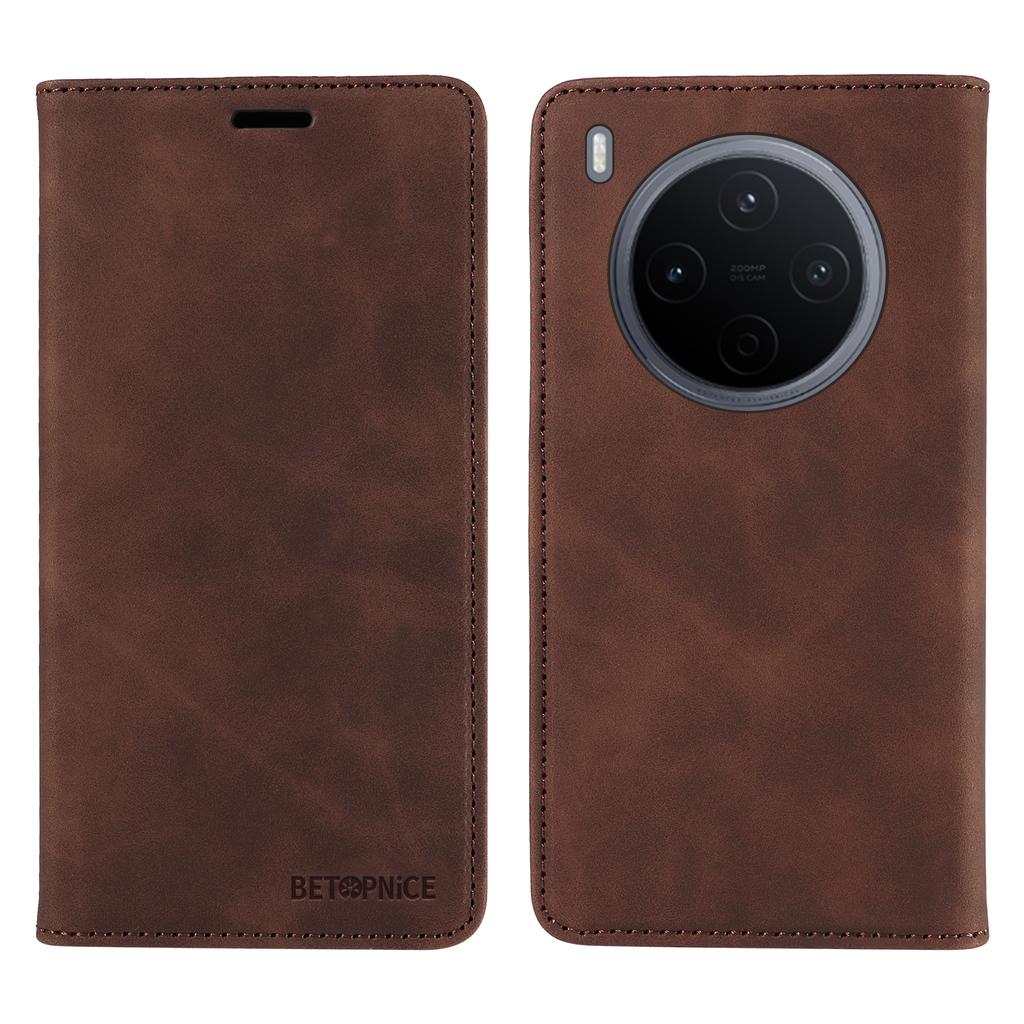 For vivo Y500 Pro 5G Case BETOPNICE Magnetic Closure RFID Blocking Wallet Stand Leather Phone Cover