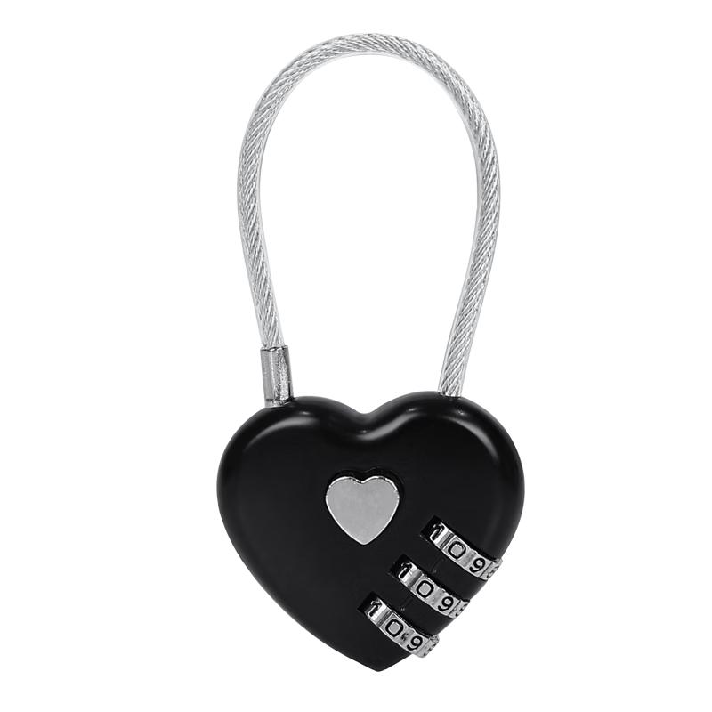 Ansa Rui Steel Cable Combination Padlock
