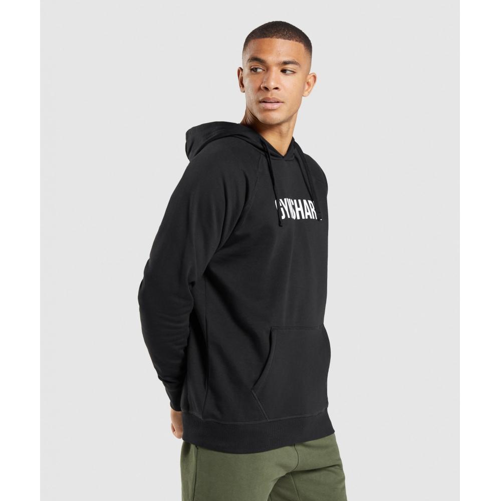 Gymshark Apollo Hoodie Black A2a4f Bbbb