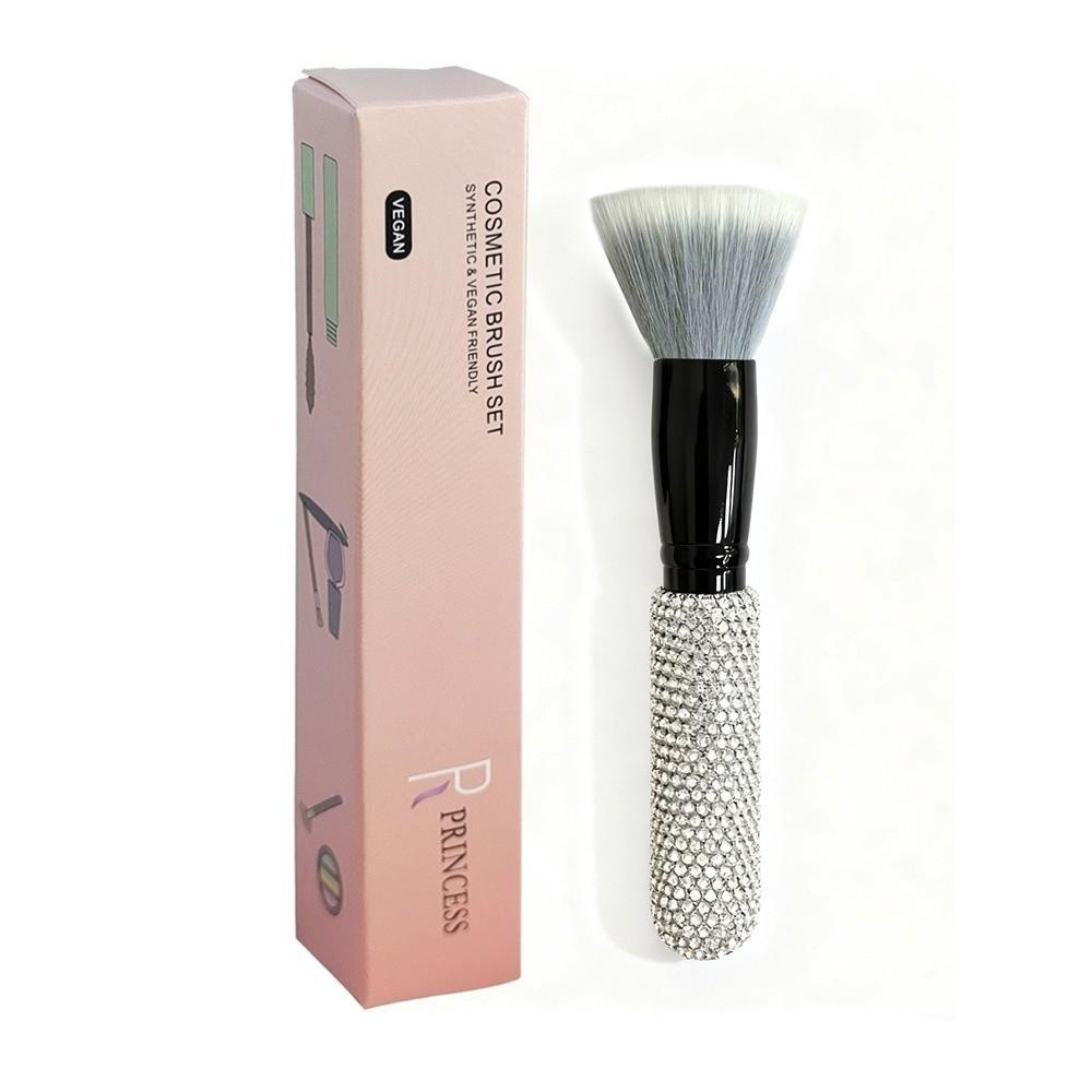 Soft Bristles Blush Brush Diamond Embedded Multi-Functional Brush Various Makeup Looks