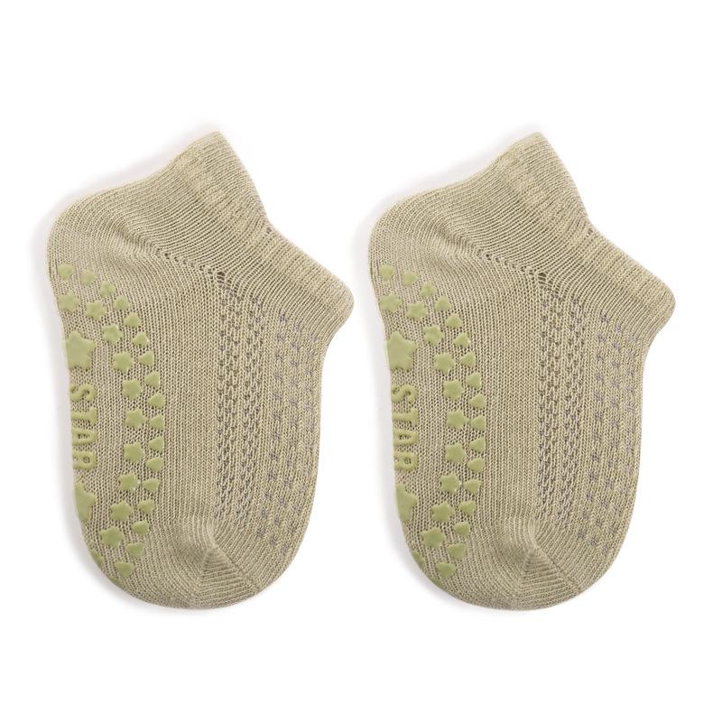 Bawełniane skarpetki antypoślizgowe dla niemowląt i małych dzieci - styl wiosenno-jesienny