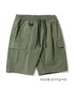 MODERMENT [Nylon Version Added] Bdu Wide Cargo Shorts [Khaki]