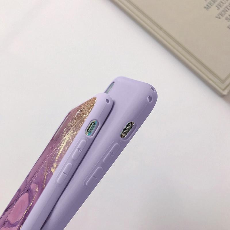 Marmorert mykt silikondeksel til Samsung A55 M35 S24 Redmi Note 13 Pro 13C 14 Xiaomi Poco C65 iPhone 15 Huawei Honor 200 Realme 9 kamera støtsikkert deksel