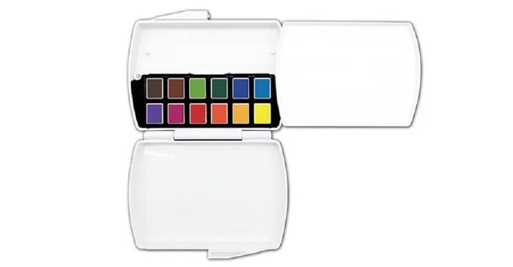 

Gold Class Mission Triple Pan Watercolor Art Set 12 24 48 кольорів 3 типи для Mpw 1212 Mijello