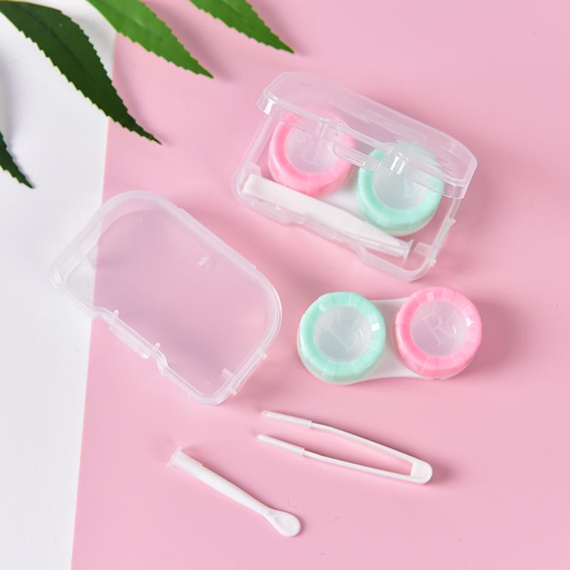 

3Pcs Пластиковые контактные объектив ы Дело