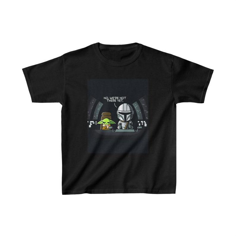 Star Wars Kids Cotton T-Shirts - Mando & Grogu 130