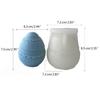 Easter Eggs Candle Mold 3D Eggs Candle Mold for Making Candle Soap Desk Ornament Easter Gift Bag Fillers Art Crafts